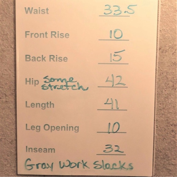 Gray Slacks - Picture 7 of 7